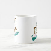 Lustiger Weihnachts Nussknacker Kaffeetasse (Mittel)