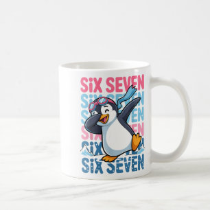 Lustiger Weihnachts-Pinguin Dabbing Xmas Dab Sechs Kaffeetasse