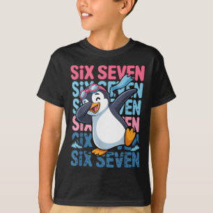 Lustiger Weihnachts-Pinguin Dabbing Xmas Dab Six S T-Shirt