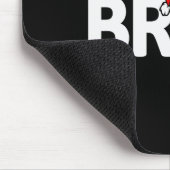 Lustiger Weihnachts-Santa-Teenager-Jungen-Kinder-W Mousepad (Ecke)