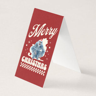 Lustiger Weihnachts-Yeti-Feiertags-Humor