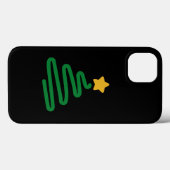 Lustiger Weihnachtsbaum Case-Mate iPhone Hülle (Rückseite (Horizontal))