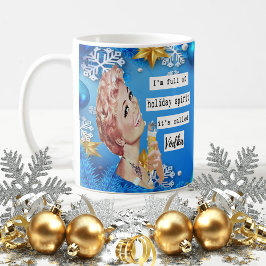 Lustiger Weihnachtsbecher beste Freundin "Festtags Kaffeetasse