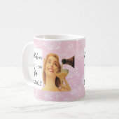 Lustiger Weihnachtsbecher beste Freundin "Geschenk Kaffeetasse (Vorderseite Links)