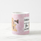 Lustiger Weihnachtsbecher beste Freundin "Geschenk Kaffeetasse (Mittel)