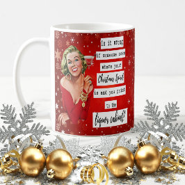 Lustiger Weihnachtsbecher beste Freundin Kaffeetasse
