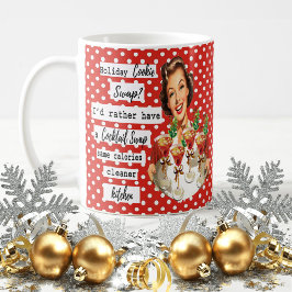 Lustiger Weihnachtsbecher beste Freundin "Keks-Tau Kaffeetasse