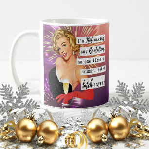 Lustiger Weihnachtsbecher Beste Freundin Silvester Kaffeetasse