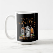 Lustiger Weihnachtsbecher Kaffeetasse (Links)
