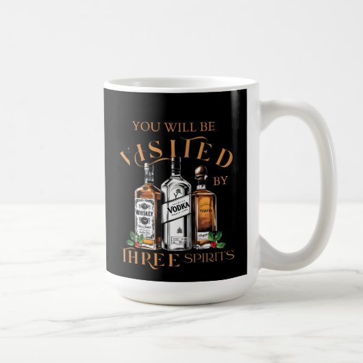 Lustiger Weihnachtsbecher Kaffeetasse (Rechts)