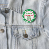 Lustiger Weihnachtself Award Button (Beispiel)