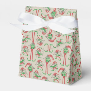 Lustiger Weihnachtself Gnom  Geschenkschachtel