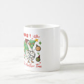Lustiger Weihnachtsgans-Becher – Hoppla Kaffeetasse (VorderseiteRechts)