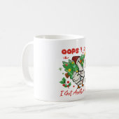 Lustiger Weihnachtsgans-Becher – Hoppla Kaffeetasse (Vorderseite Links)
