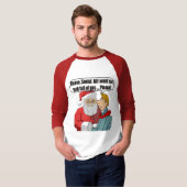 Lustiger Weihnachtsgeschenk-T - Shirt (Vorne ganz)