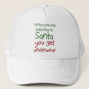 Lustiger Weihnachtsgeschenke Feiertags-Spaß Truckerkappe