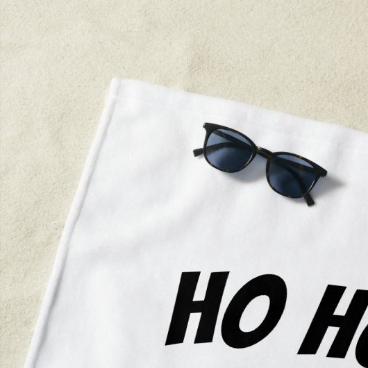 Lustiger Weihnachtsim Juli Sanktpenguin-Cartoon Strandtuch (Beispiel)