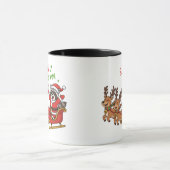 Lustiger Weihnachtskaffeebecher, Geschenk zum Feie Tasse (Zentrum)