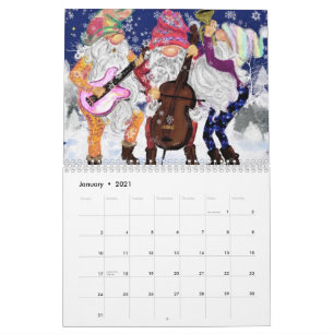 Lustiger Weihnachtskalender Kalender