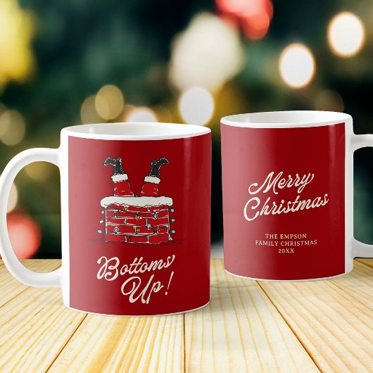 Lustiger Weihnachtsküchen- und Geschenkartikel 'Sa Kaffeetasse