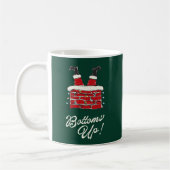 Lustiger Weihnachtsküchen- und Geschenkartikel San Kaffeetasse (Links)