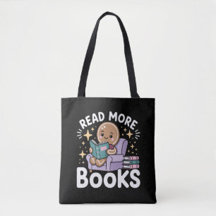 Lustiger Weihnachtslehrer liest mehr Bücher  Tasche