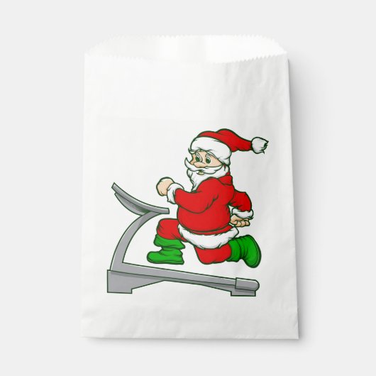 lustiger Weihnachtsliegestuhl Geschenktütchen (Vorderseite)