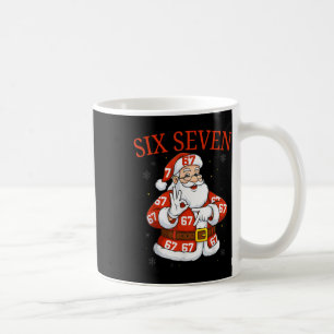 Lustiger Weihnachtsmann 67 Six Seven Meme Weihnach Kaffeetasse