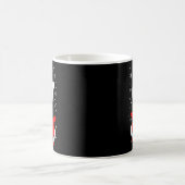 Lustiger Weihnachtsmann 6 7 Meme Sechs Sieben Weih Kaffeetasse (Mittel)