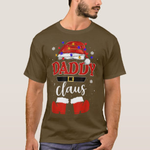 Lustiger Weihnachtsmann Daddy Claus Weihnachten pa T-Shirt