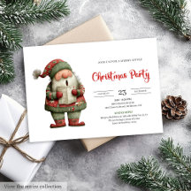 Lustiger Weihnachtsmann-Druck für Kinder zur Feier