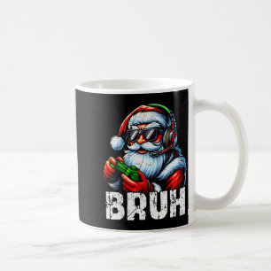 Lustiger Weihnachtsmann Gaming Gamer PJs Weihnacht Kaffeetasse
