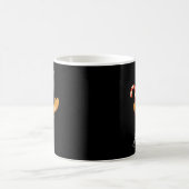 Lustiger Weihnachtsmann-Gebäck-König Cute G Kaffeetasse (Mittel)