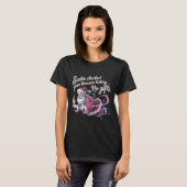 Lustiger Weihnachtsmann hat deinen Browserverlauf  T-Shirt (Vorne ganz)