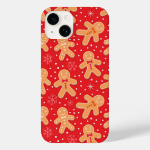 Lustiger Weihnachtsmann-Kekse Muster  Case-Mate iPhone 14 Hülle