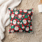 Lustiger Weihnachtsmann Kissen (Decke)