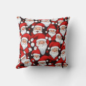 Lustiger Weihnachtsmann Kissen (Rückseite)