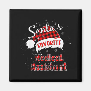 Lustiger Weihnachtsmann Lieblings-Medizin-Instant- Magnet