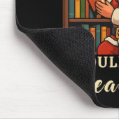 Lustiger Weihnachtsmann liest 67 Meme Tee Weihnach Mousepad (Ecke)