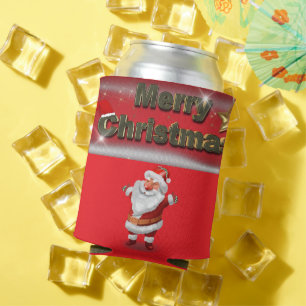Lustiger Weihnachtsmann-Party-Geschenk Dosenkühler
