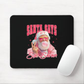 Lustiger Weihnachtsmann sagt sechs sieben Weihnach Mousepad (Mit Mouse)