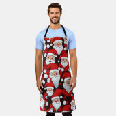 Lustiger Weihnachtsmann Schürze (Getragen)