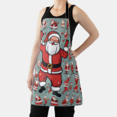 Lustiger Weihnachtsmann Schürze (InSitu)