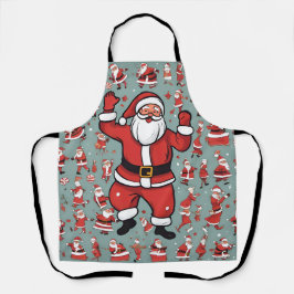 Lustiger Weihnachtsmann Schürze