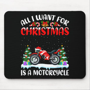 Lustiger Weihnachtsmannhut Alles, was ich zu Weihn Mousepad