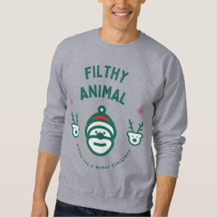 Lustiger Weihnachtspullover Feiertag Sweatshirt