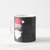 Lustiger Weihnachtssankt Lieblingsdoktor Custom Kaffeetasse (Vorderseite Links)
