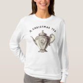 Lustiger Weihnachtstee T-Shirt (Vorderseite)
