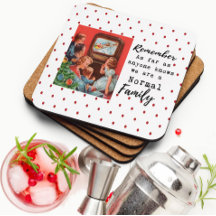 Lustiger Weihnachtsuntersetzer Retro Beste Freundi