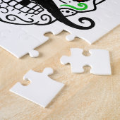 Lustiger Weihnachtszuckerschädel Puzzle (Seite)